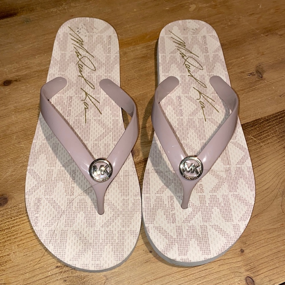 Michael Kors flip-flops sandals size 11